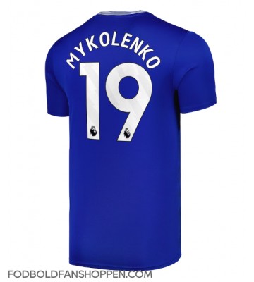 Everton Vitaliy Mykolenko #19 Hjemmebanetrøje 2024-25 Kortærmet